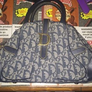 Christian Dior Double Saddle Purse